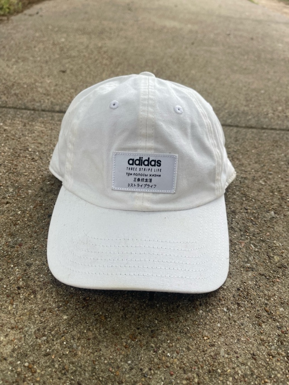 adidas Three Stripe Life Baseball Cap
